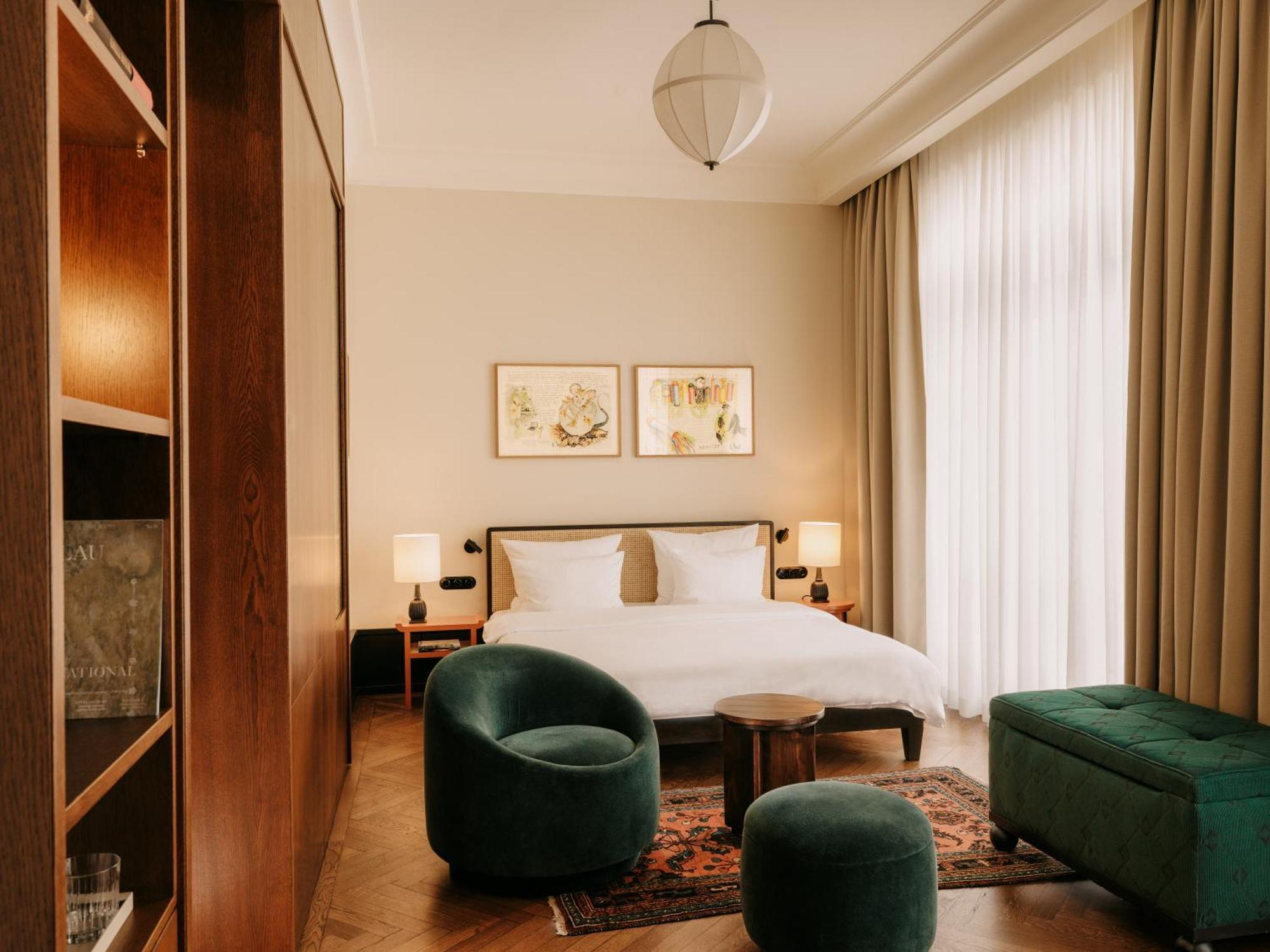 Boutique Hotel Chateau Royal Берлин Экстерьер фото A room at the hotel